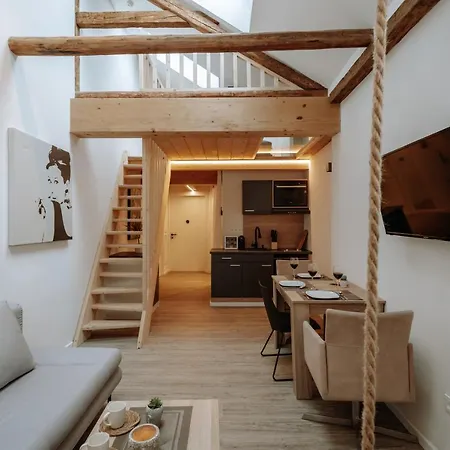 Apartment Modern Elegance Lofts - Wohnen Auf Zwei Ebenen *